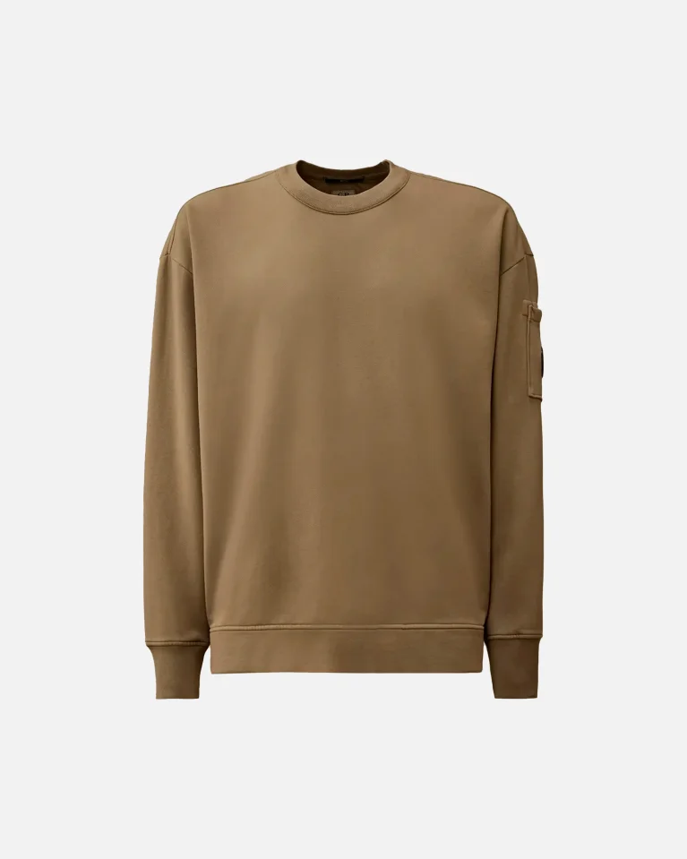 Свитшот C.P. Company Brushed and Emerized Diagonal Fleece Boxy Crewneck