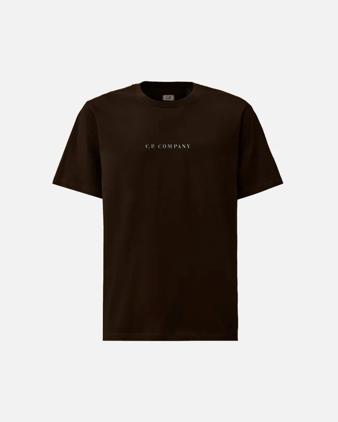Футболка C.P. Company 30/1 Jersey Short Sleeve Logo