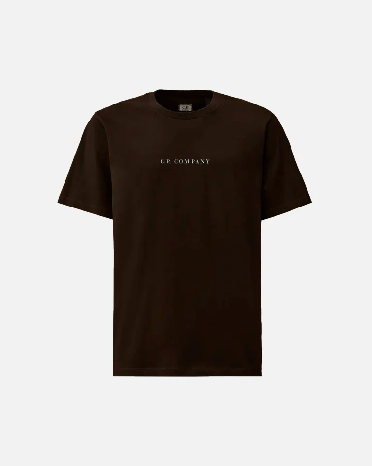 Футболка C.P. Company 30/1 Jersey Short Sleeve Logo