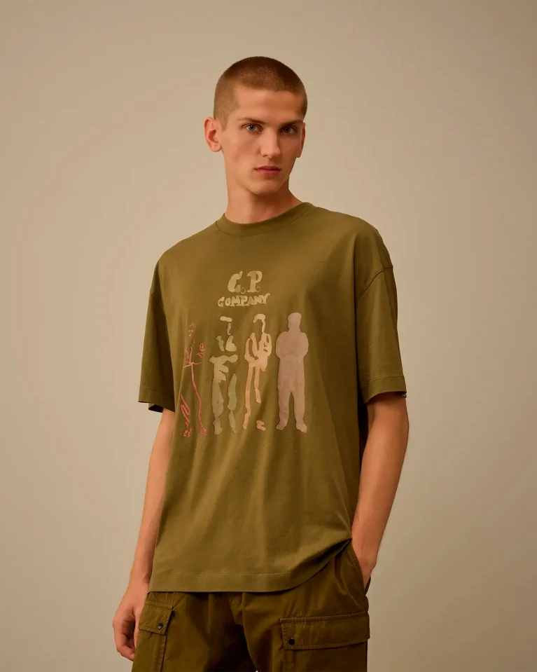 Футболка C.P. Company 30/1 Jersey British Sailor