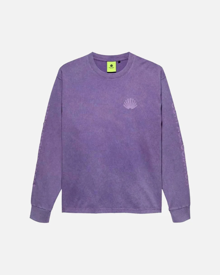 Лонгслив New Amsterdam Longsleeve Washed Embro Purprle Haze