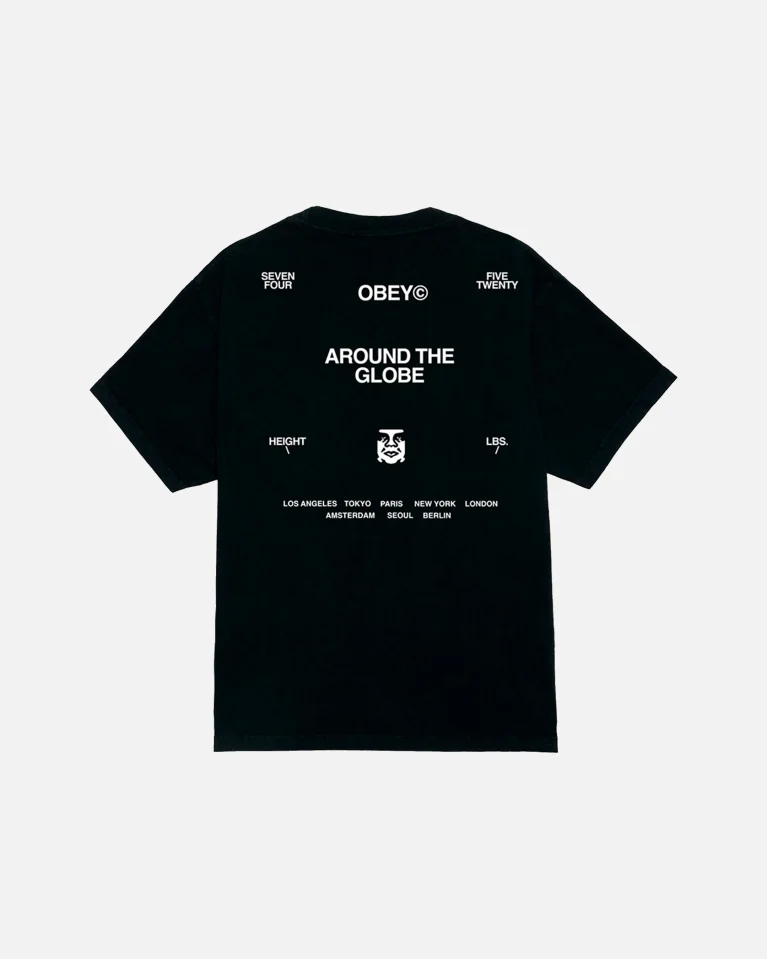 Футболка OBEY Around The Globe