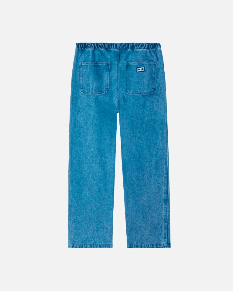 Джинсы OBEY Denim Easy Pant Light Indigo