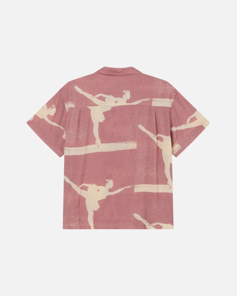 Рубашка OBEY Jacques Woven Pink