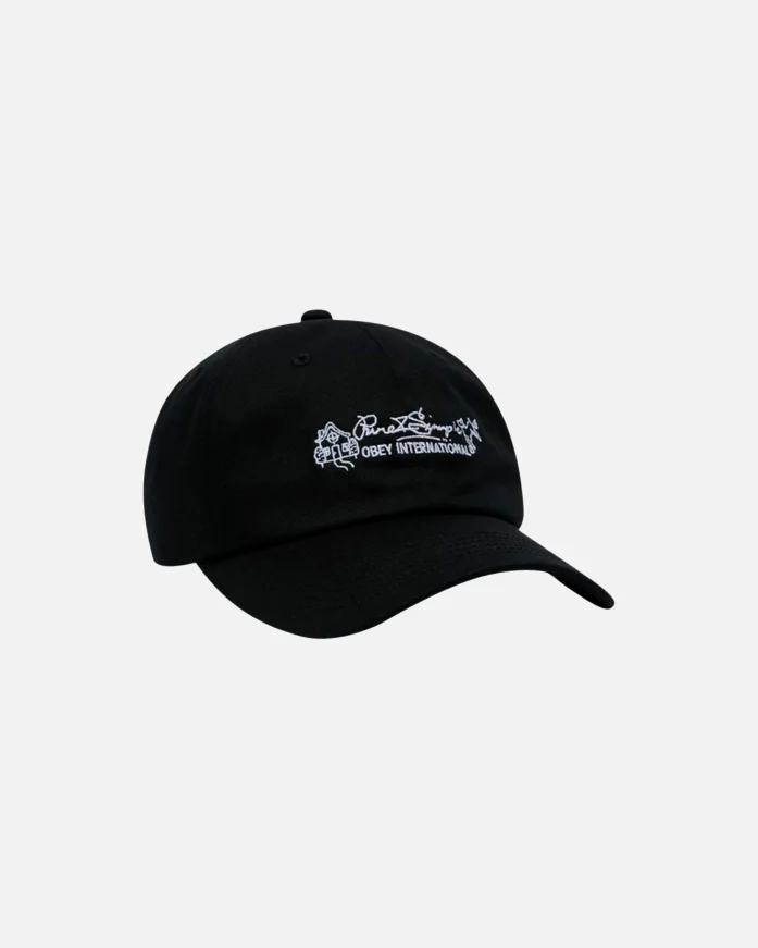 Кепка OBEY Pure And Simple Strap Back Black