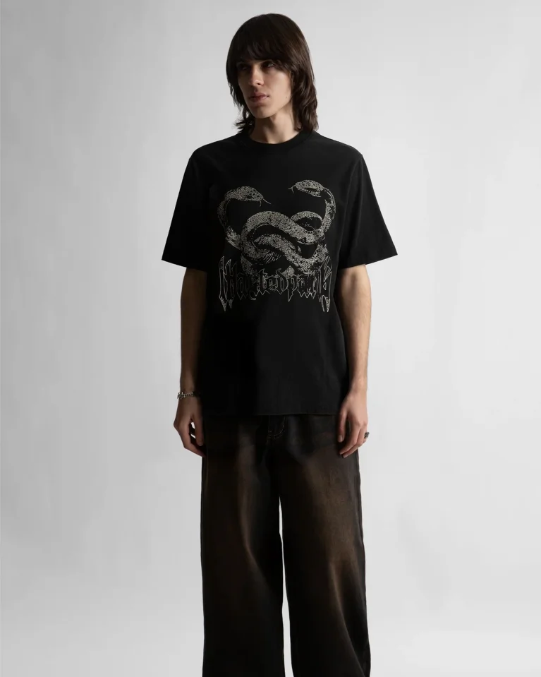 Футболка WASTED PARIS Snakes Black