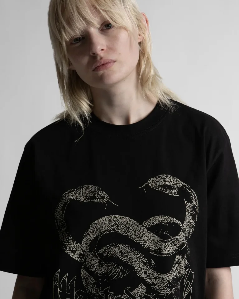 Футболка WASTED PARIS Snakes Black