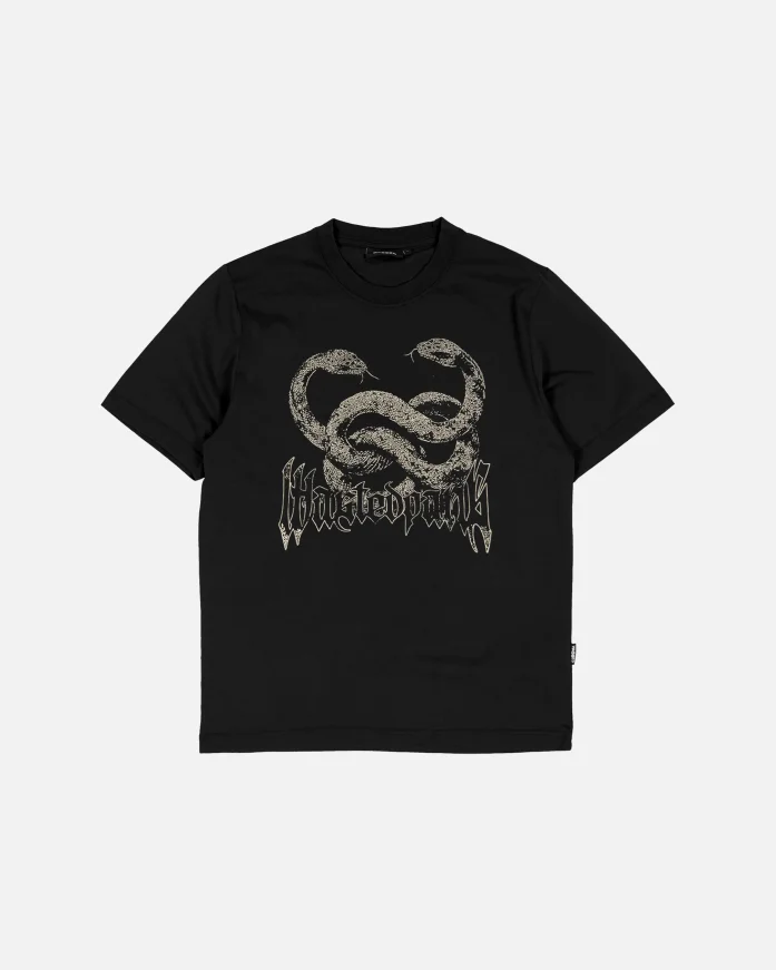 Футболка WASTED PARIS Snakes Black