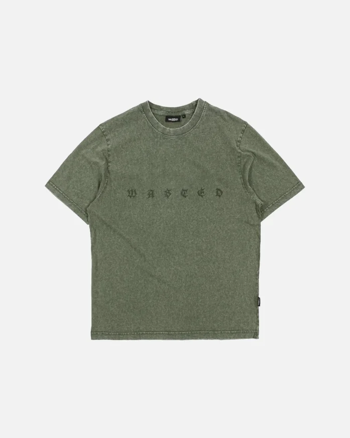 Футболка WASTED PARIS Splinter Faded Olive Khaki