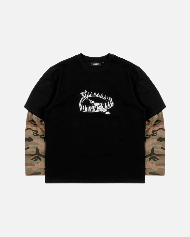 Лонгслив WASTED PARIS Trap T-Age Black