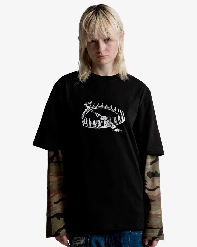 Лонгслив WASTED PARIS Trap T-Age Black