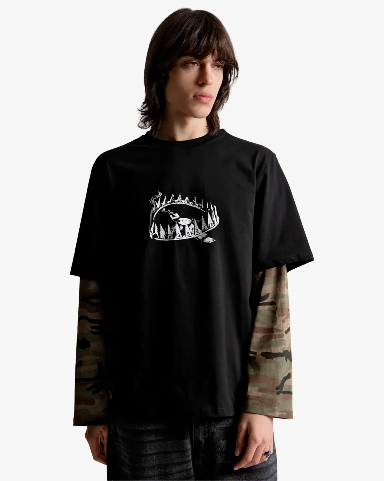 Лонгслив WASTED PARIS Trap T-Age Black