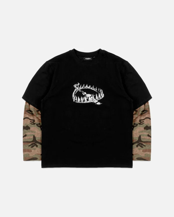 Лонгслив WASTED PARIS Trap T-Age Black