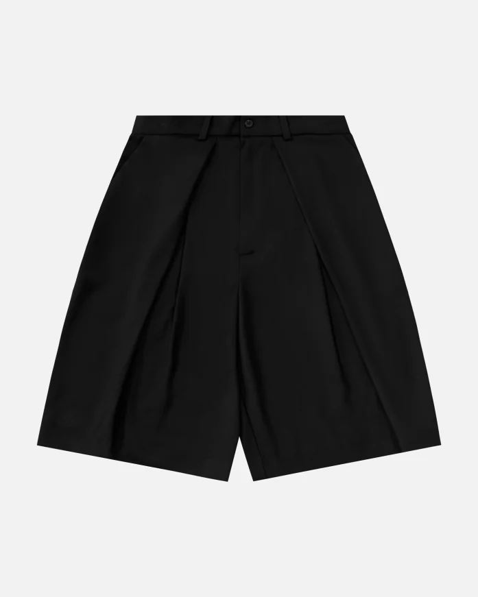 Шорты ISSAYA Folded Wide Black