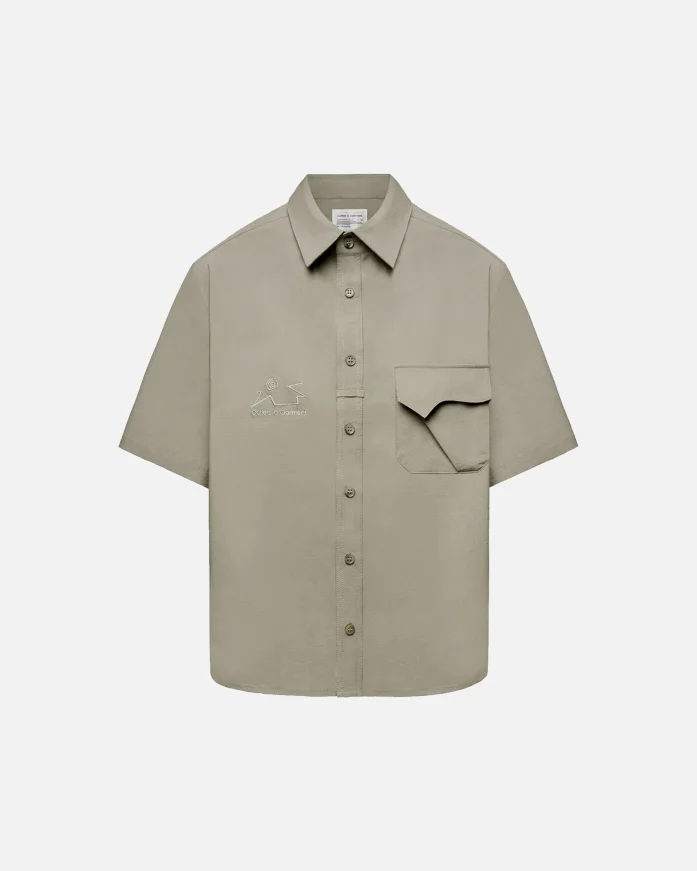 Рубашка CALLED A GARMENT Hikercore Shirt Dusty Olive