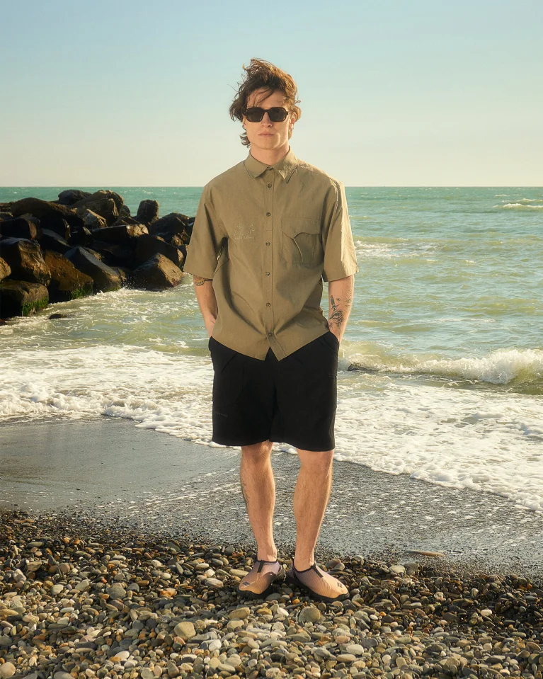 Рубашка CALLED A GARMENT Hikercore Shirt Dusty Olive