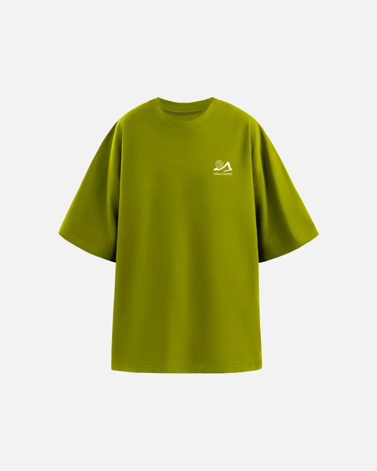 Футболка CALLED A GARMENT Stone Shapes Gold Olive