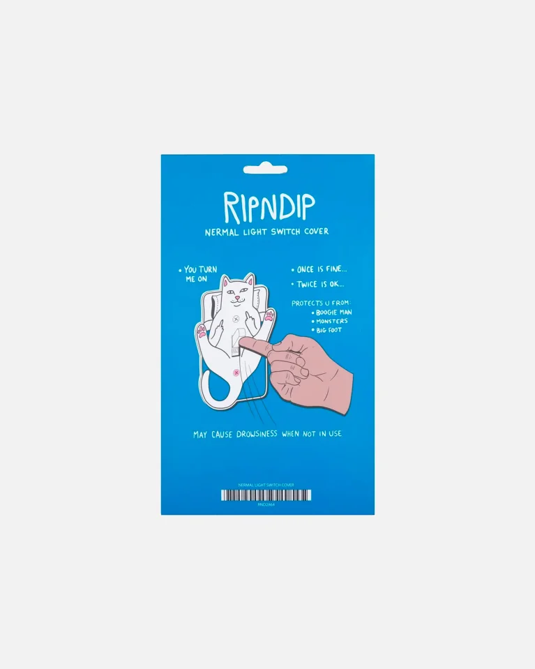 Переключатель RIPNDIP Flick Me Light Switch White