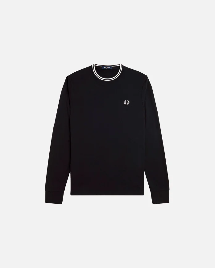 Лонгслив FRED PERRY Twin Tipped