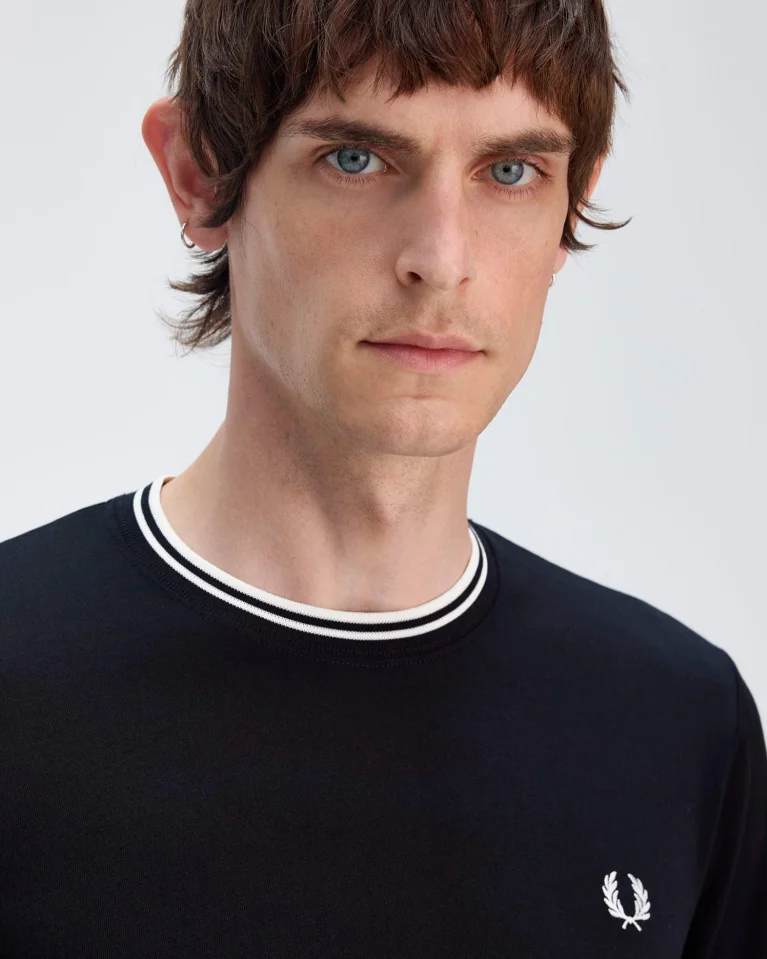 Лонгслив FRED PERRY Twin Tipped