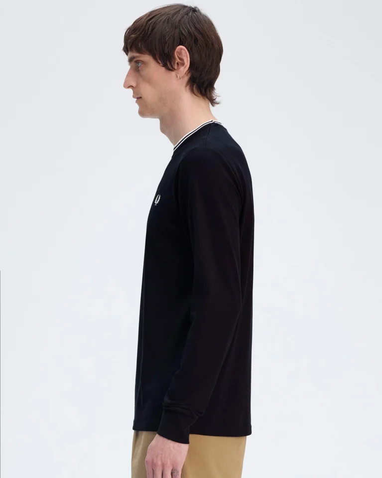 Лонгслив FRED PERRY Twin Tipped