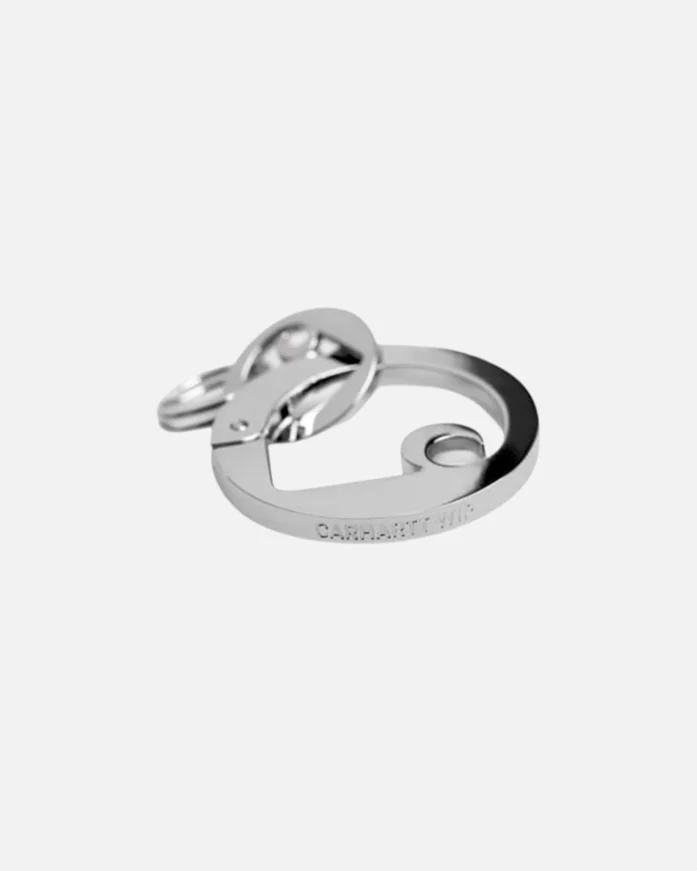 Брелок CARHARTT WIP Charms Carabiner Keychain Silver