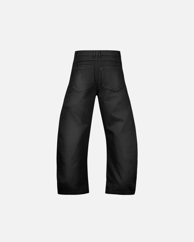 Джинсы Gleb Kostin .Solutions Arc Canvas Pants Black