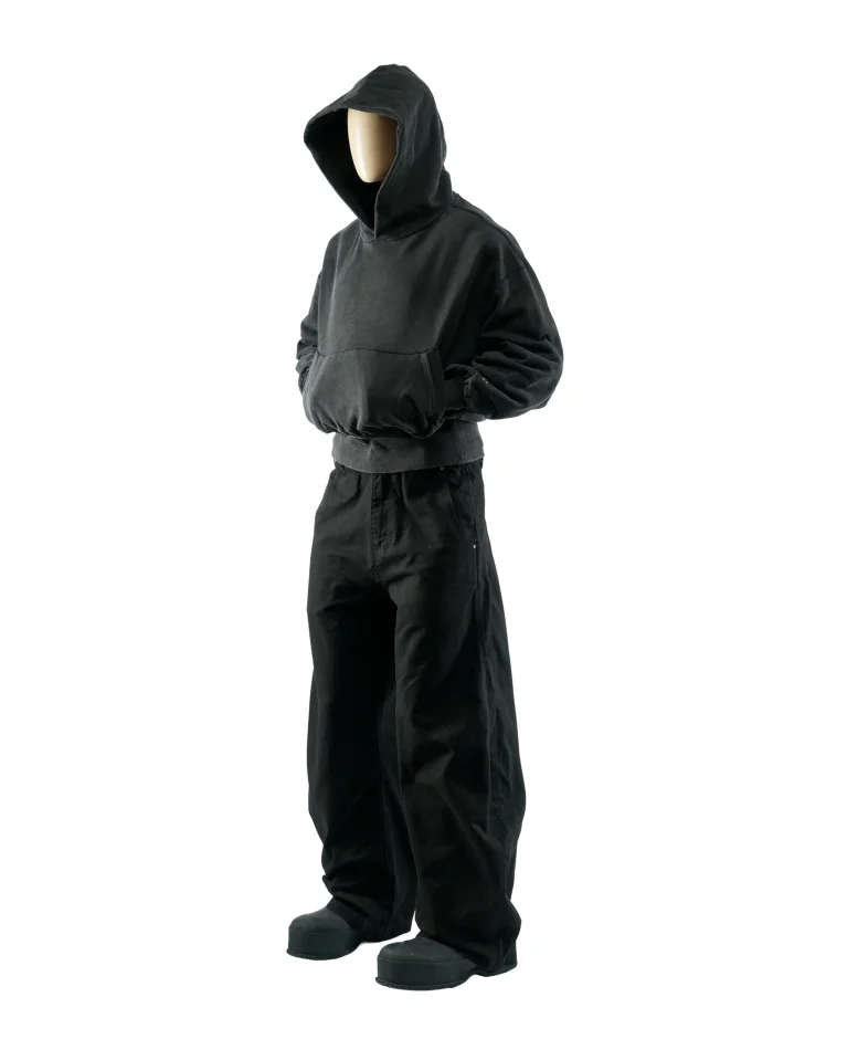 Джинсы Gleb Kostin .Solutions Arc Canvas Pants Black