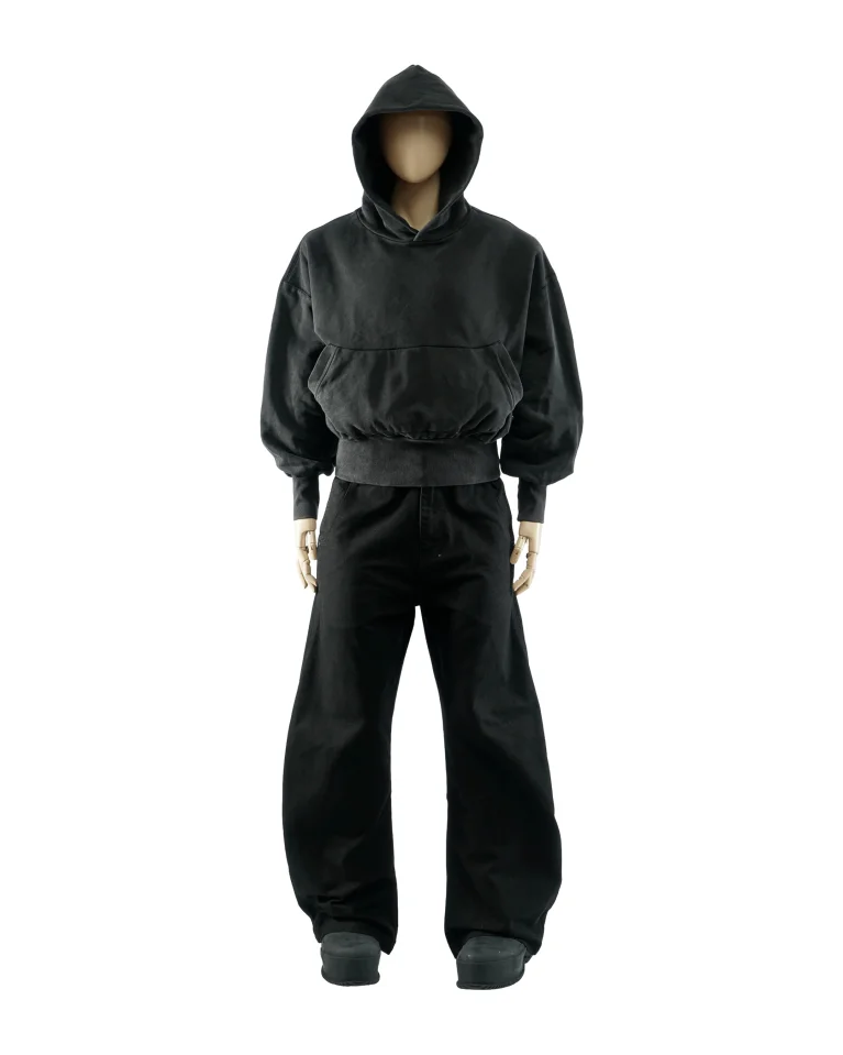 Джинсы Gleb Kostin .Solutions Arc Canvas Pants Black