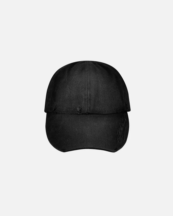 Кепка Gleb Kostin .Solutions Brim Cut Cotton Cap Black