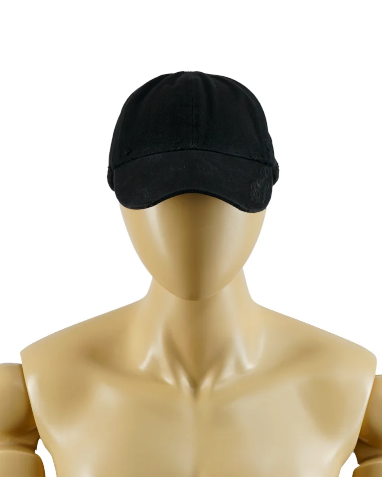 Кепка Gleb Kostin .Solutions Brim Cut Cotton Cap Black