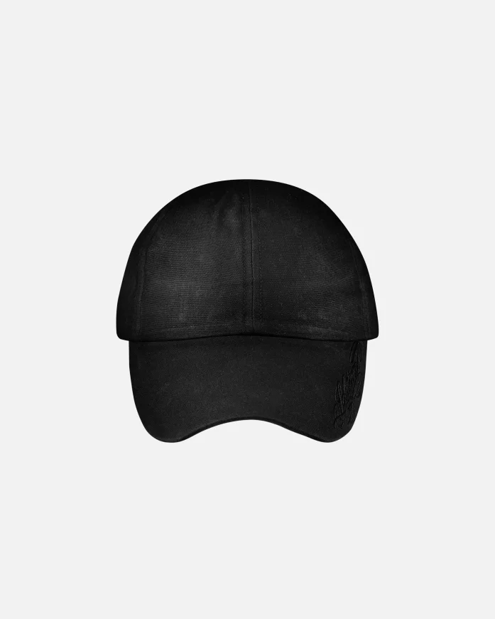 Кепка Gleb Kostin .Solutions Brim Cut Waxed Canvas Black