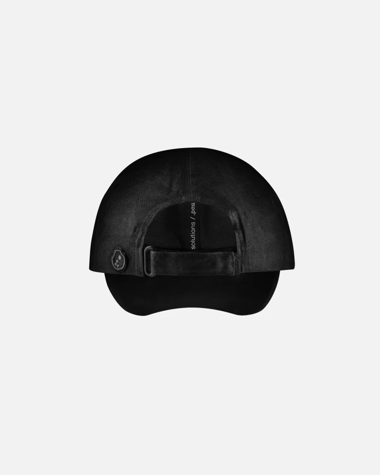 Кепка Gleb Kostin .Solutions Brim Cut Waxed Canvas Black