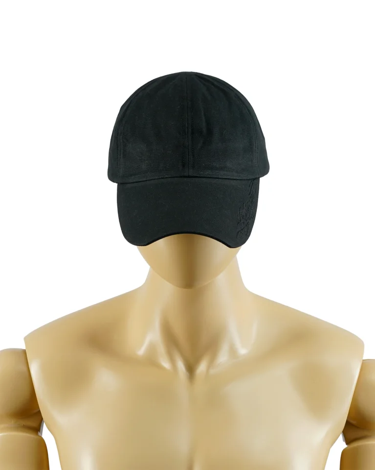 Кепка Gleb Kostin .Solutions Brim Cut Waxed Canvas Black