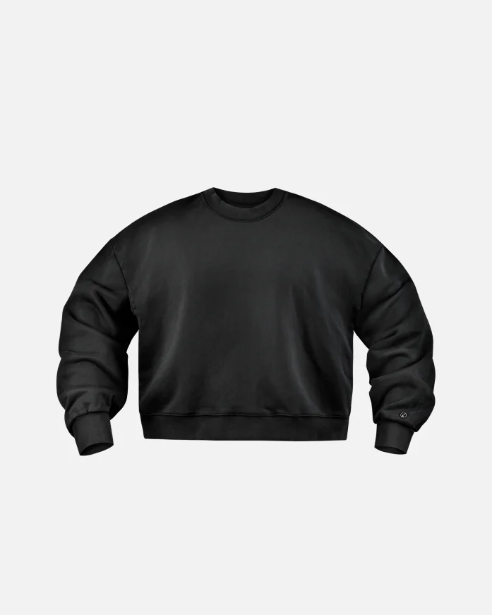 Свитшот Gleb Kostin .Solutions Loose Sweatshirt Black