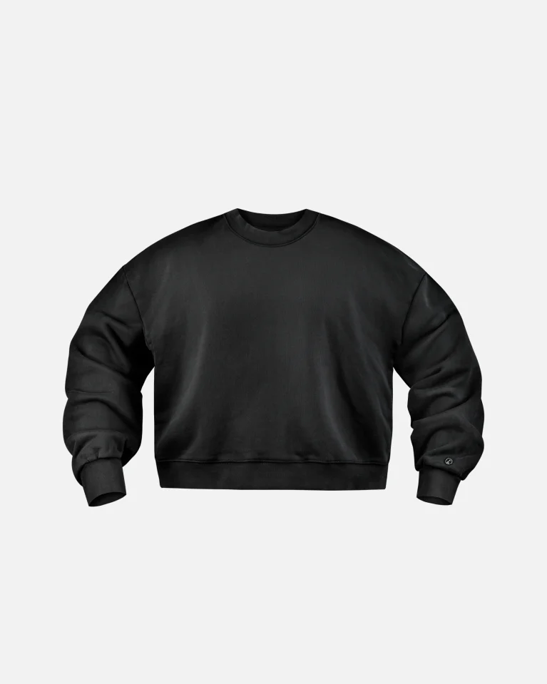 Свитшот Gleb Kostin .Solutions Loose Sweatshirt Black