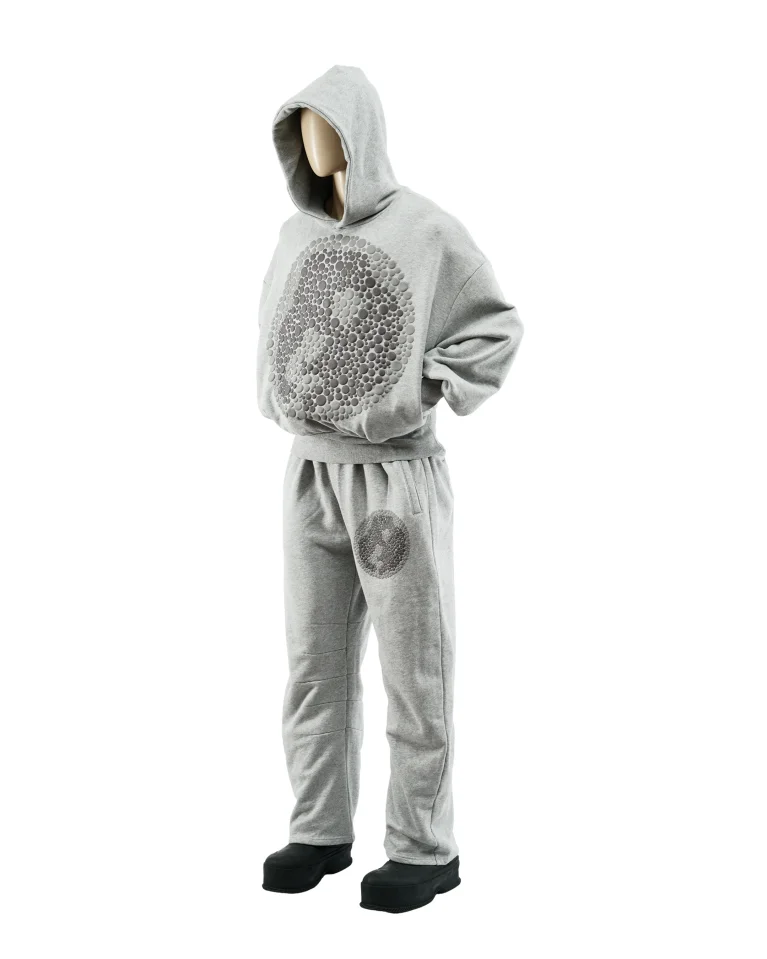 Худи Gleb Kostin .Solutions Eyeche Puff Grey