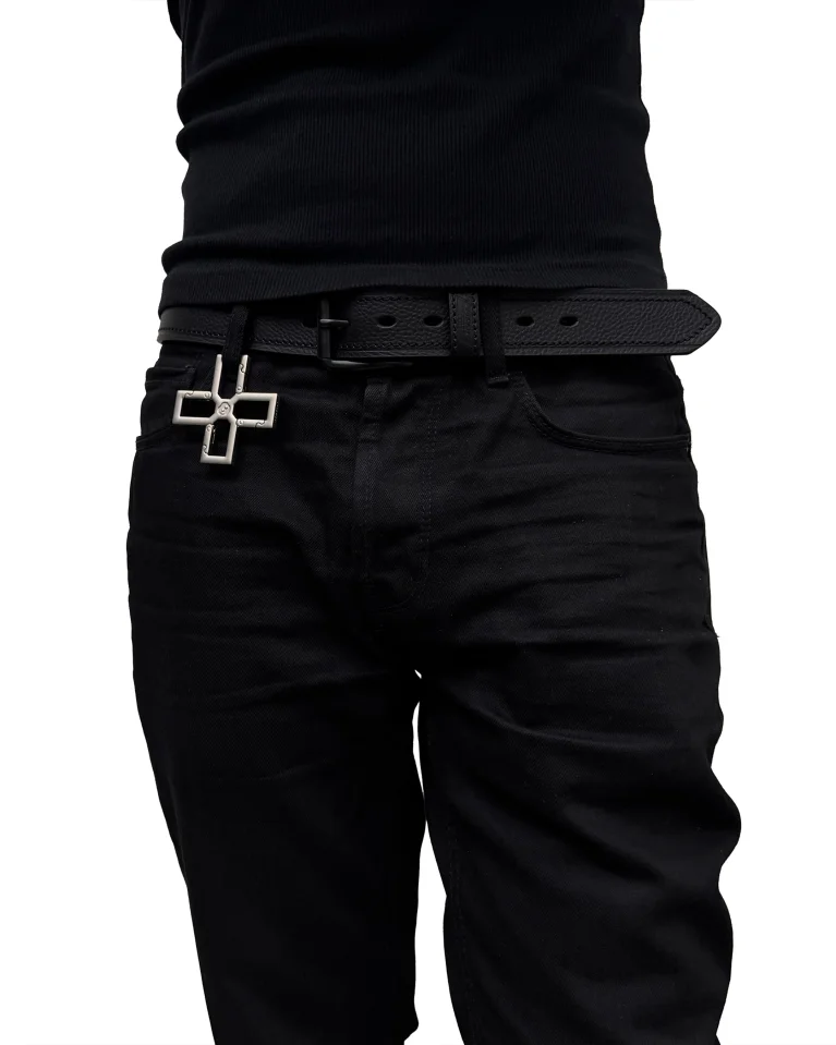 Карабин Gleb Kostin .Solutions CROSS grey carabiner