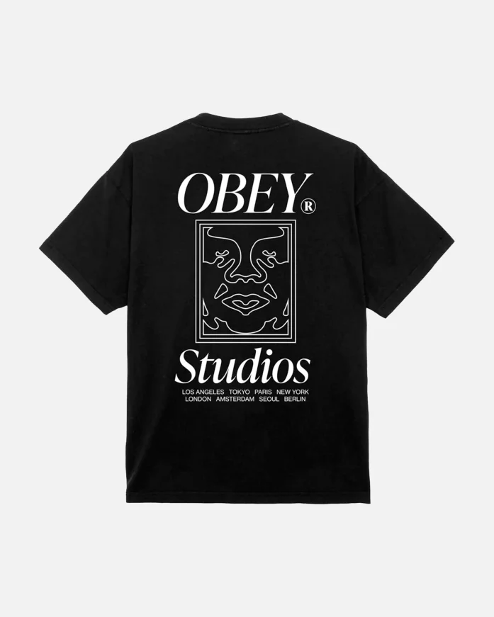 Футболка OBEY Sudios Icon Heavyweight