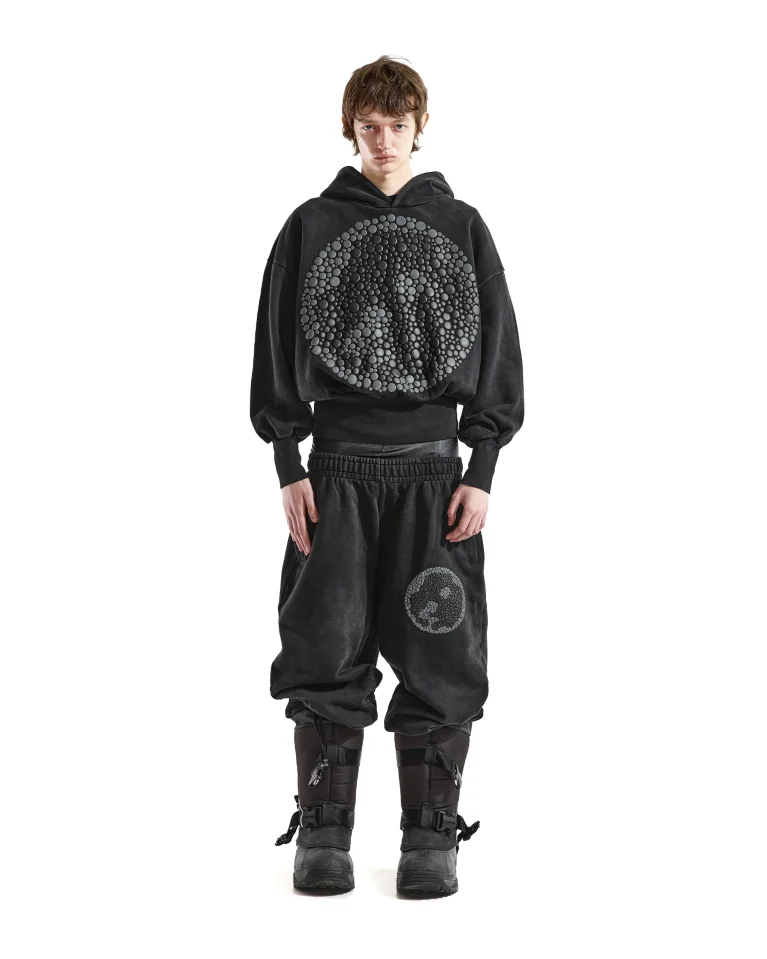 Штаны Gleb Kostin .Solutions EYECHE puff j cut sweatpants