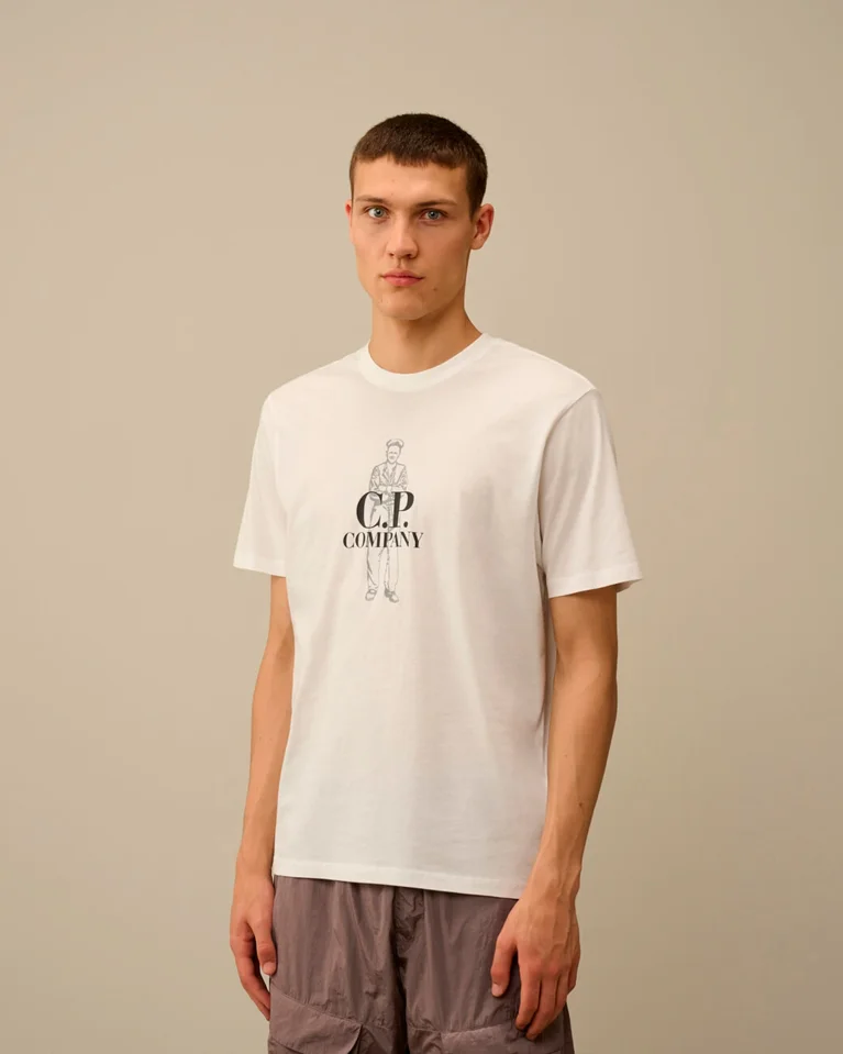 Футболка C.P. Company 30/1 Jersey British Salor