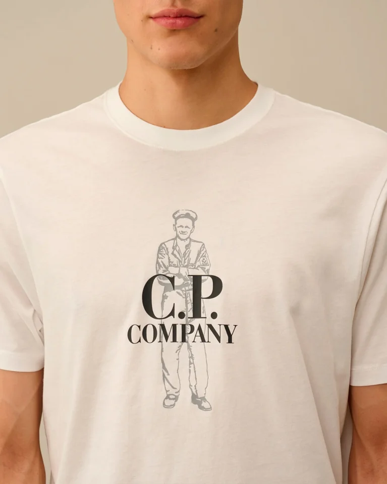 Футболка C.P. Company 30/1 Jersey British Salor