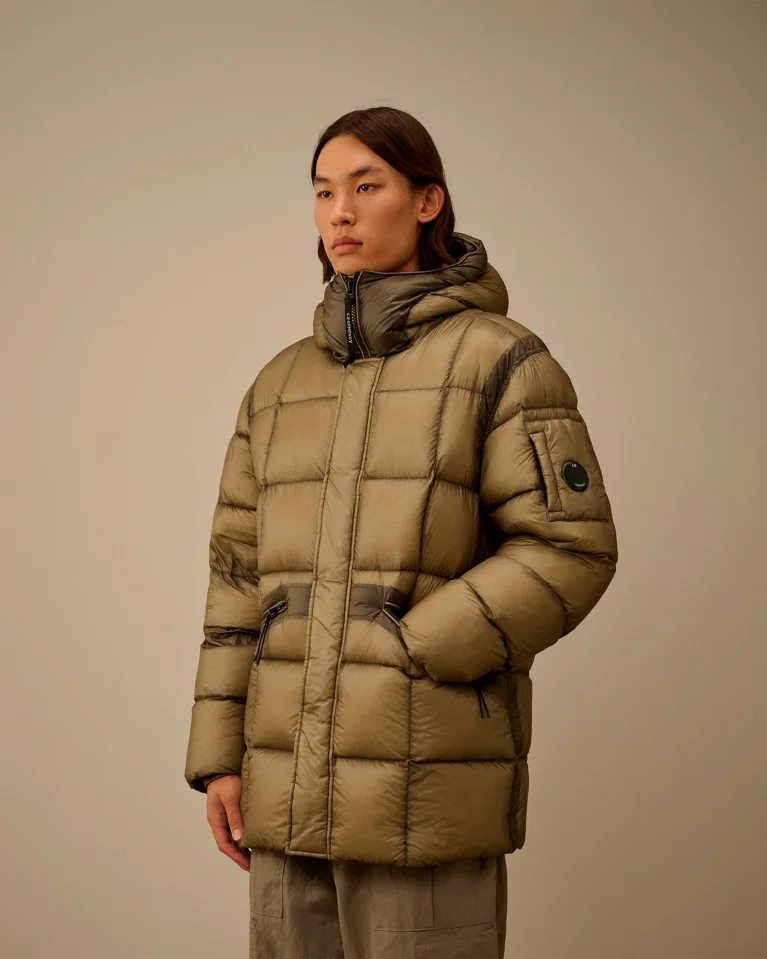 Куртка C.P. Company Long Jacket Fallen Rock Khaki