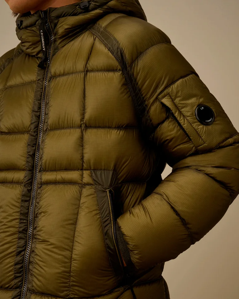 Пуховик C.P. Company Outerwear - Medium Jacket Khaki