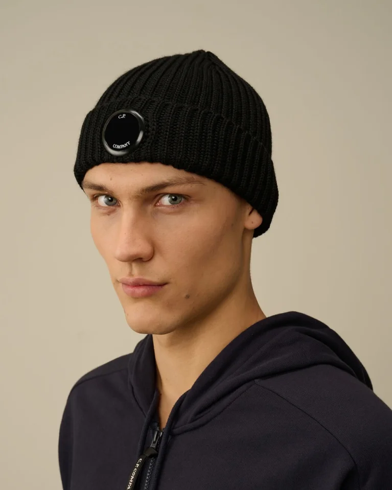 Шапка C.P. Company Extra Fine Merino Wool Lens