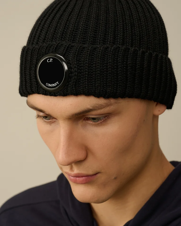 Шапка C.P. Company Extra Fine Merino Wool Lens