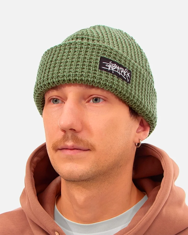 Шапка ANTEATER Waffle Olive