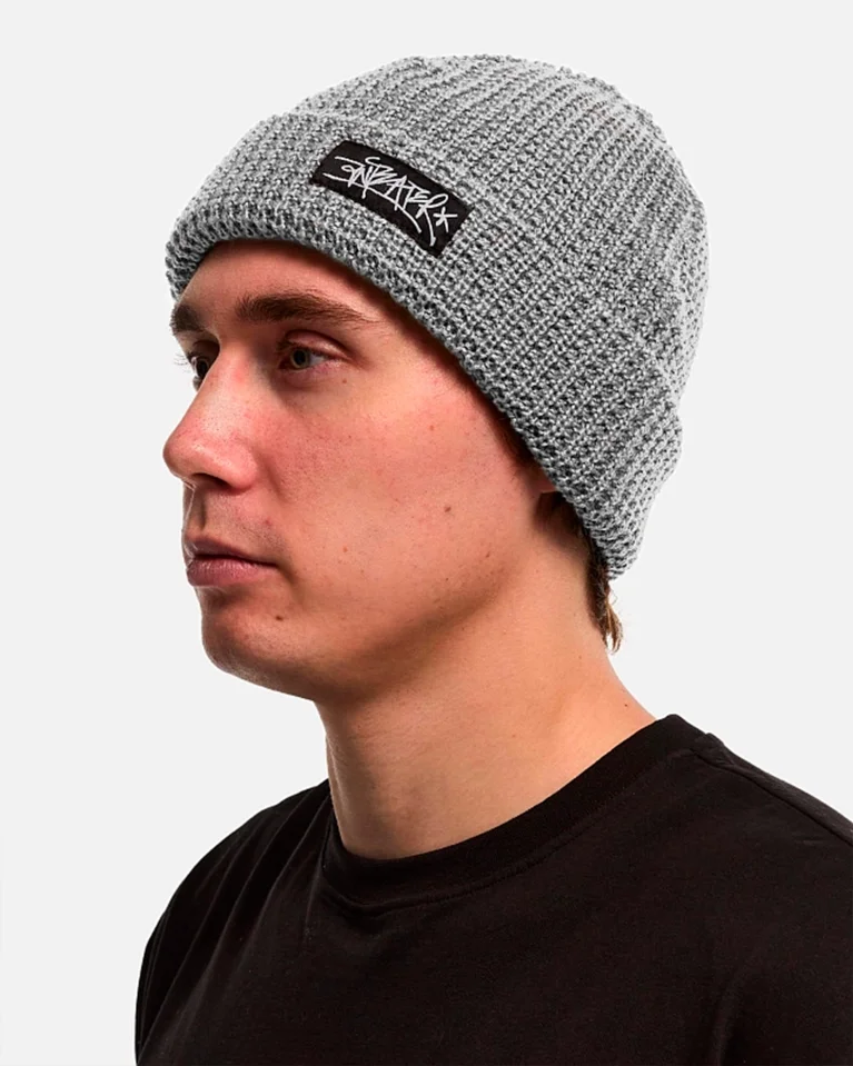Шапка ANTEATER Waffle Light Grey