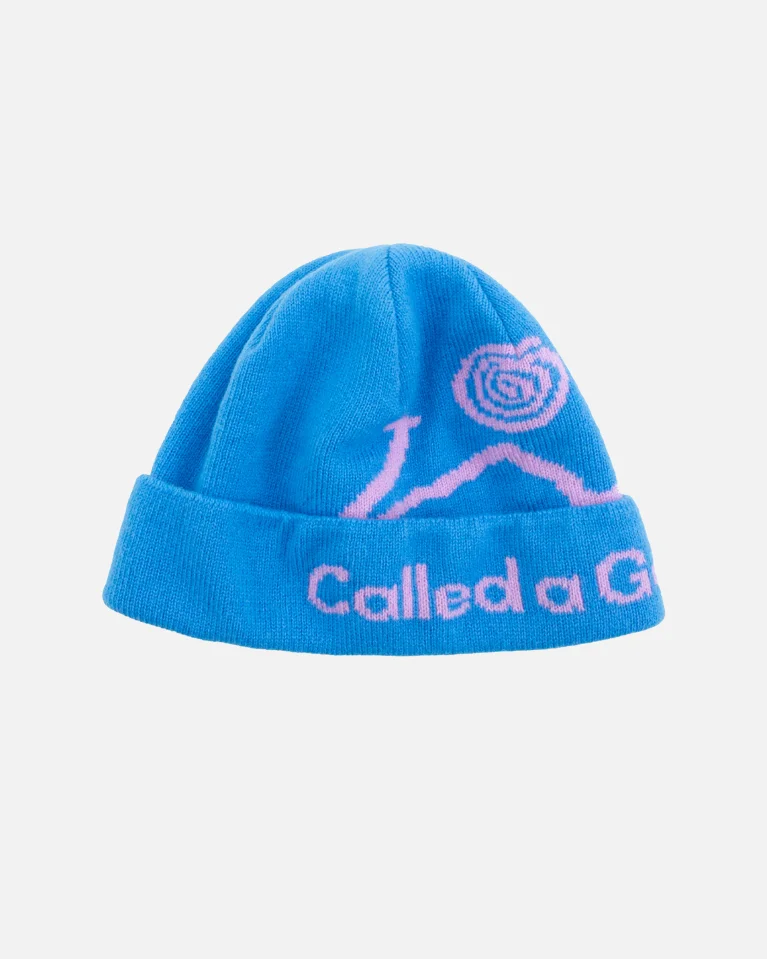 Шапка CALLED A GARMENT Pathway Logo Blue