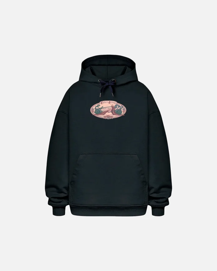 Худи CALLED A GARMENT Snail Clash Blue